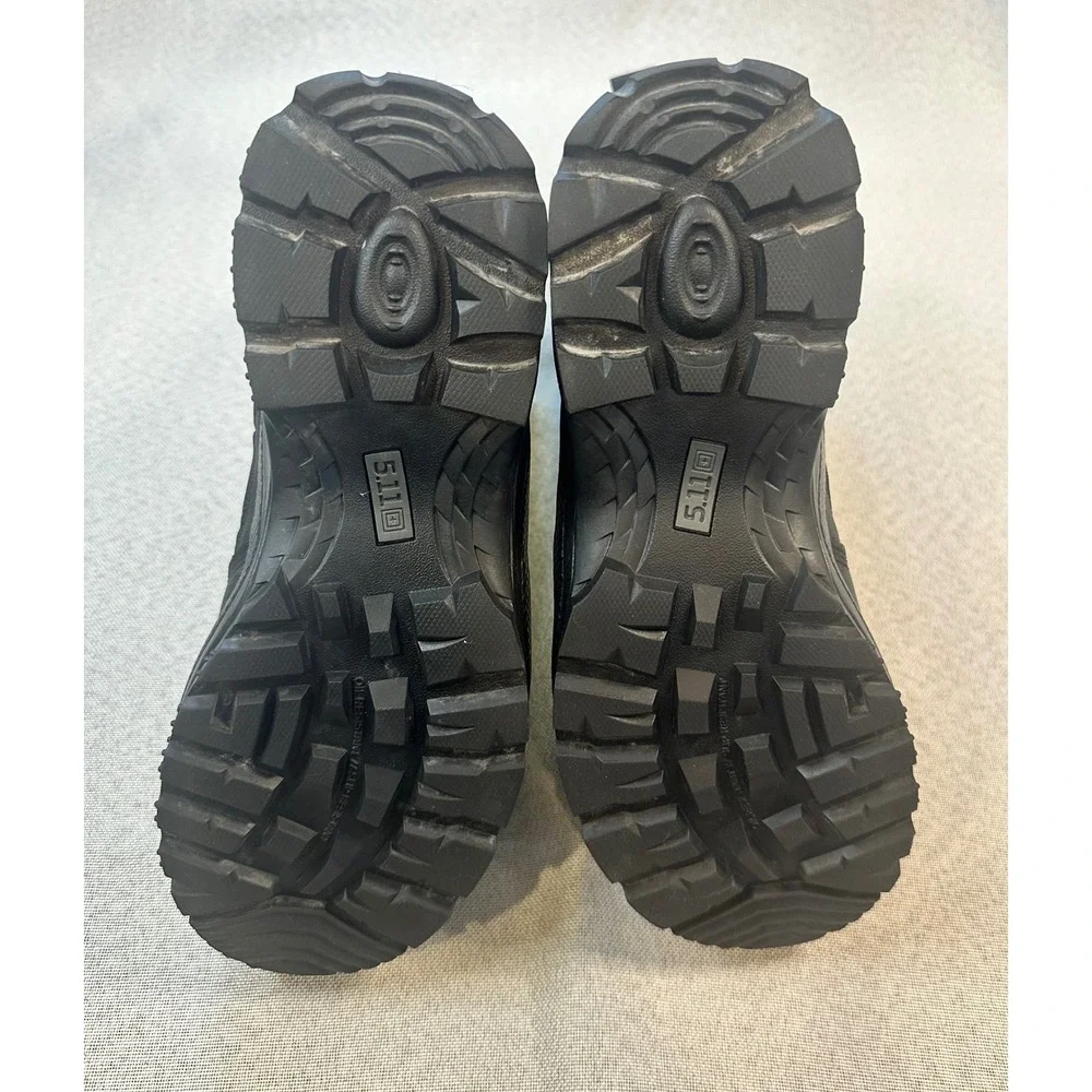 5.11 Tactical ATAC 2.0 8 Storm Waterproof Side Zip Boots Black 12392ABR Mens 9